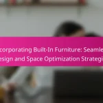 Incorporating Built-In Furniture: Seamless Design and Space Optimization Strategies