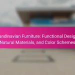 Scandinavian Furniture: Functional Designs, Natural Materials, and Color Schemes